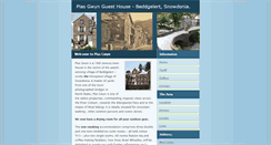 Desktop Screenshot of plas-gwyn.com